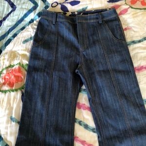 Derek Lam 10 Crosby High-Waisted Wide-Leg Jeans